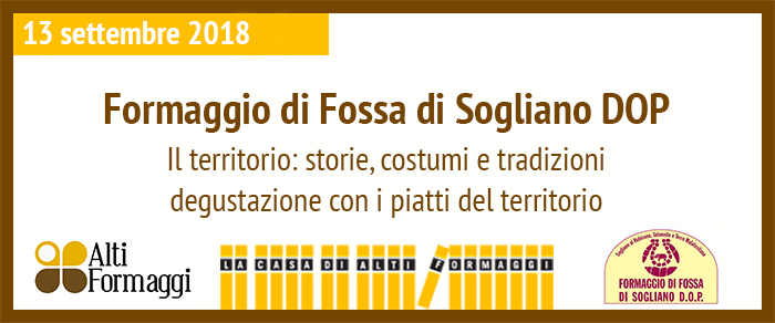 Formaggio di fossa di Sogliano DOP - 2° incontro