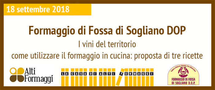 Formaggio di fossa di Sogliano DOP - 3° incontro