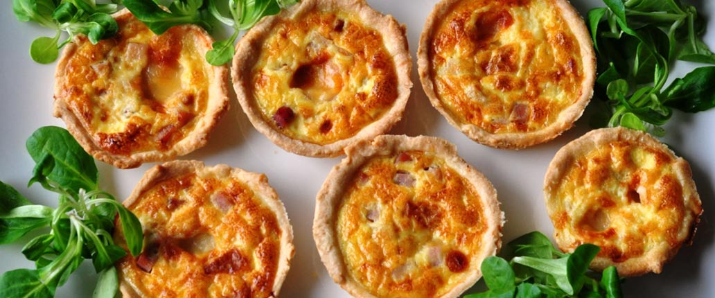 Quiche Lorraine con taleggio D.O.P. e patate