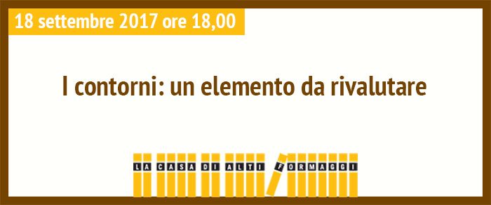 ​I contorni: un elemento da rivalutare