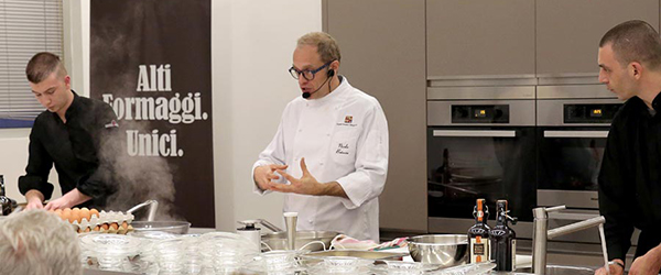 I formaggi D.O.P. interpretati nella cucina anglosassone