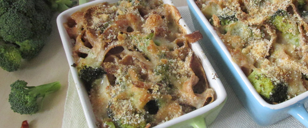 Pasta di farro con broccoli e Taleggio D.O.P. 